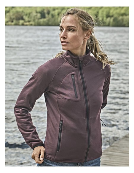 TEE-9101-Womens Stretch Fleece Jacket 2